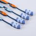 Soft Toothbrushes for Adults - 6 Pack Manual Toothbrushes with Wave Shaped Bristles & Anti-Slip Handle for Superior Cleaning - Buy Online on GoSupps.com
