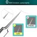 5-Piece Blackhead & Pimple Removal Tool Kit | Curved Blackhead Tweezers Set for Nose & Face Skin | Blemish & Whitehead Spot Treatment - Buy Online on GoSupps.com