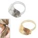 8 Pack Metal Leaf Hair Ties - Elastic Hair Bands for Ponytail Holders - Buy Online on GoSupps.com