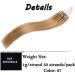 SEGO Microring Hair Extensions - 50g Remy Human Hair 40cm 50 Strands Honeyblond#27 - International Shipping Available - Buy Online on GoSupps.com