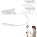 ZJchao 10 pieces 2.0 mm Physiotherapy cable ear clip electrode cable connecting cables.