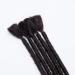 SEGO Dreadlocks Braids Extensions - Handmade Synthetic Crochet Dreads Hair Natural Black 5 Strands 30cm | Premium Braiding Hair for eCommerce - Buy Online on GoSupps.com