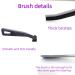 Crevice Cleaning Brush 2pcs Gap Cleaning Brush Scrub Brushes for Cleaning Stiff Bristles Brush Multifunctional Crevice Cleaning Brush for Shower Window Track Kitchen Cleaning - Buy Online on GoSupps.com