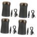 Balacoo 4 Sets Razor Man Handheld Beard Aluminum Alloy