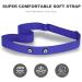 Replacement Chest Strap for Heart Rate Monitor - Navy Blue S | International Shipping Available - Buy Online on GoSupps.com
