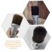 Beavorty Powder Brush - Large Retractable Hairdresser & Barber Brush for Neck & Shaving - 13.5x6cm Silver - Buy Online on GoSupps.com