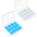 DIVINA VITAE 24 PCS Ear Plugs for Sleeping Noise Cancelling Soft Moldable Reusable Silicone Ear Plugs for Sleeping Mowing Swimming Airplanes Concerts Studying