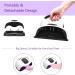 168W LED UV Nail Lamp | Professional Gel Nail Kit with Auto Sensor and LCD Display - Buy Online on GoSupps.com