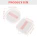 Beaupretty 2pcs Round Powder Puff & Square Makeup Sponges - Velour Cotton Applicator for Loose Powder & Foundation - Buy Online on GoSupps.com