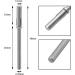 Bestgle Nail Cutter Bits Nail Cutter Mandrel Mini Nail Cutter Attachments 2 Pieces Drilling Mandrel 3.1 mm Nail Pin Bit Manicure Tool Accessories Nail Pin Bit for Sanding Belt Silver - Buy Online on GoSupps.com