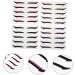 Mikinona Double Sided Eyelid 40 pairs Double Charming Self Line Red Strip Gold Personalized Makeup Eye Strips Eyelid Eyeliner 14X10X0.5cmx2pcs Assorted Colorx2pcs - Buy Online on GoSupps.com