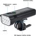 KASLIGHT USB Rechargeable Bike Light | 8 LED Front and Back | 10000mAh | Digital Display | 5 Modes | 18+ Hrs Runtime - Buy Online on GoSupps.com