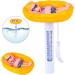 Formizon Floating Pool Thermometer - Break-Resistant Water Temperature Gauge for Pools Spas & Ponds - Buy Online on GoSupps.com
