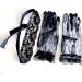 ZHER-LU Women Lace Gloves & Blindfold Set - 3pcs Translucent Lingerie Accessories for Cosplay & Parties - Buy Online on GoSupps.com