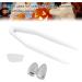 Stylish Brass Plating Braces - Hip-Hop Double Tooth Jewelry for Halloween & Street Parties (Silver) - Buy Online on GoSupps.com