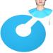 Buy Barber Shop Silicone Hair Cutting Dyeing Cape Blue Hairdressing Shawl for Professionals | International Shipping - Buy Online on GoSupps.com