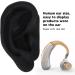 Black Silicone Human Ear Model for Acupuncture & Piercing Practice - Buy Online on GoSupps.com