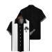 Hawaii Shirt Men - Oversized Tropical Button-Up Beach Shirt | Relaxed Fit 7XL Black | Perfect for Vacations & Leisure - Buy Online on GoSupps.com