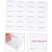 PLAFOPE 72pcs Eyebrow Stickers Eyebrow Tools Make up Kit Cosmetic Miss Non-woven Fabric Hair Care Product - Buy Online on GoSupps.com