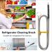 Pipe Cleaner Brush | Refrigerator Pipe Cleaning Brush | Fridge Cleaning Tool for Cleaning Feeding Tube Siphon Hose Sunroof Drain Refrigerator Drain Fovolat Stainless Steel 90cm - Buy Online on GoSupps.com