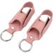 2pcs PU Leather Asthma Inhaler Holder Portable Asthma Inhaler Holder Case with Clip for Home Work or Travel (Pink) - Buy Online on GoSupps.com