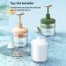 dijiusidy Facial Cleaning Tool Skin Bubble Foamer Detachable Washable Reusable Face Cream Foam Maker Bottle Home Cup Gadget Dark Green - Buy Online on GoSupps.com