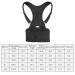 Posture Corrector Brace | Adjustable Back Support & Shoulder Straightener | Orthopedic Full Back Support for Men & Women - Black XL - Buy Online on GoSupps.com