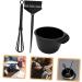 FOMIYES 1 Set Hair Color Kit Tools Hair Dye Brush Hair Dyeing Mixing Bowl Stirring Stick Hair Dye Bowl and Brush Hair Dyeing Brush and Bowl Baking Oil Three Piece Suit Pp re-usable - Buy Online on GoSupps.com