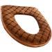 Eioflia Soft Toilet Seat Cover Pad | Washable & Warmer with Zipper | Brown - Buy Online on GoSupps.com