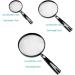 Simple Magnifying Glass Drops Resistance Light Household for Reading Crafts Repair Magnifier 7.5Cm Lofty Ambition - Buy Online on GoSupps.com