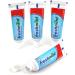Freshmint Premium Anticavity Fluoride Toothpaste 0.85 oz. 36 Tubes (ADA Accepted) | Safety Seal Included - Buy Online on GoSupps.com