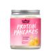 Gymqueen protein pancake baking mix vanilla 500g protein-rich pancake mix pancakes powder for your extra portion of protein quick and easy preparation sugar-reduced vanilla 500 g (1 Pack)