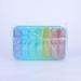 Weekly Pill Organizer Box - 7 Day Medicine Compartment Holder (Blue) | Large 4 Compartments for Easy Medication Management | Ideal for Evening Use - Buy Online on GoSupps.com