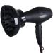 Universal Hair Diffuser for Curly/Wavy Hair - Fits D-1.7 to 2.6 Blow Dryers (Shiny Black) - Buy Online on GoSupps.com