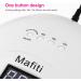 Professional 48W UV LED Nail Lamp Dryer with 4 Timers - Portable Gel Nail Polish Light for Salon & Home - White - Buy Online on GoSupps.com