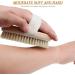 Premium Vegan Dry Body Brush | Natural Bristles Peeling Brush for Exfoliating Dead Skin Ideal for Bathing & Skincare - Buy Online on GoSupps.com