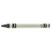 MinifigFans 50 Gray Crayons Bulk - Single Color Crayon Refill - Regular Size 5/16 x 3-5/8