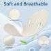 Barefoot Shoe Insoles - Breathable Latex Foam Inserts for Men 4-10 Women 5-11 (6 Pairs White) - Washable & Cuttable Replacement Insoles - Buy Online on GoSupps.com
