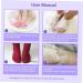 FRCOLOR Beauty Mask 2 Pairs Dead Skin Callus Exfoliating Foot Mask Pedicure Moisturizing Mask Spa Foot Socks Dead Skin Remover for Feet Hard Nourish Foot Patch Non-woven Plus Plastic Bag - Buy Online on GoSupps.com