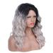 Buy SHIYID Heat Resistant Synthetic Lace Front Wig - Black Roots Loose Wave Middle Part Wig | International Shipping Available - Buy Online on GoSupps.com