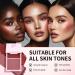  SONGVISON Cream blush palette 2 colors blush color corrector foundation palette natural and long-lasting look - Buy Online on GoSupps.com