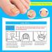 Ingrown Toenail Correction Patch Ingrown Correction Sticker 46 Pieces Ingrown Toenail Correction Patch Care Ingrown Nail Patch for Men Women - Buy Online on GoSupps.com