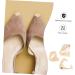 2 Pairs High Heel Toe Protection Kit - Shoe Guards & Boot Protectors for Ultimate Foot Comfort | Golden 4x3.5cm - Buy Online on GoSupps.com