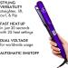 ion Titanium Gator Digital Flat Iron - 1 Inch 450 F Dual Voltage for Straightening Curling & Flipping Hair - Buy Online on GoSupps.com