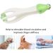 2 in 1 Finger Joint Acupuncture Massager - Stress Relief & Acupressure Roller for Enhanced Blood Circulation (Green) - International Shipping Available - Buy Online on GoSupps.com