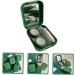 Solustrie Small Contact Lens Container with Mirror - Travel-Friendly Korean Organizer for Colored Contact Lenses - Durable Plastic Case for International Shipping - Buy Online on GoSupps.com