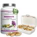 MARIENDISTEL 240 capsules 820mg including pilot box high dosage capsules in 8 months' supply with artichokes and dandelion high dose 80% silymarin extract 100% vegan high bioavailability