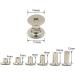 90 Sets Chicago Screws Assorted Kit for DIY Leather Craft Bookbinding - 6 Sizes Silvery Leather Rivets - 3/16 Screw Rivets - Phillip Head Book Binding Posts - Chicago Bolts (5 x 4 5 6 8 10 12) - Buy Online on GoSupps.com