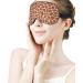 Adjustable Giraffe Brown Skin Sleep Mask for Women | Comfortable Eye Shades with Elastic Strap - Perfect for Travel - Buy Online on GoSupps.com