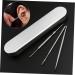 Stainless Steel Ear Spoon Set - 3pcs Ear Wax Removal Tool & Cleaner Kit - Buy Online on GoSupps.com